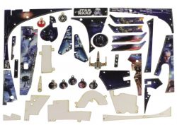 Stern Star Wars Premium Playfield Plastic Set